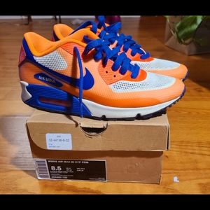 Nike Air Max Blue and Orange